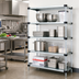 Thumbnail image #2 for Quantum 4-Shelf Solid Stationary Shelving Starter Kit, 42 x 21 x 86 Inches