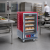 Thumbnail image #2 for Metro C5 3 Series Mobile Half-Height Combination Heated Holding and Proofing Cabinet with Clear Polycarbonate Door and Fixed Wire Slides