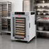 Thumbnail image #3 for Metro HotBlox™ Wide 8-Pan Pass-Thru Undercounter Insulated Holding Cabinet, Digital Touchscreen, Clear Front / Solid Rear, 120V