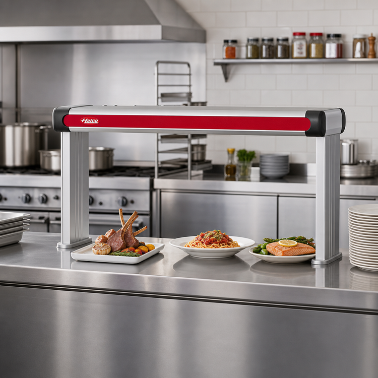 Product image #2 for Hatco Glo-Ray Designer Unlighted Infrared Strip Heater, 45-1/2 Inch Wide, 950W, Aluminum