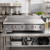 Thumbnail image #2 for Serv-Ware 48-Inch Natural Gas Manual Griddle with 4 Burners