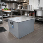 Thumbnail image #2 for Dormont Manufacturing Watts Grease Interceptors GI-250-K Commercial Grease Interceptor, 250 GPM, 500 lb Capacity, 4-Inch No Hub Connections