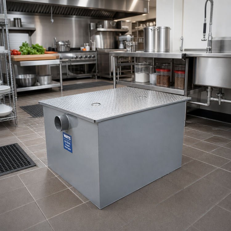 Product image #2 for Watts GI-250-K Commercial Grease Interceptor, 250 GPM, 500 lb Capacity