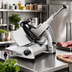 Thumbnail image #2 for Hobart HS8-1 Manual Heavy-Duty 13-Inch CleanCut Gravity Feed Meat Slicer with Removable Knife