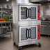 Thumbnail image #3 for Vulcan VC44GC Double-Deck Standard Depth Gas Convection Oven with Computer Controls