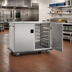 Thumbnail image #2 for FWE Mobile Patient Tray Cart, Non-Insulated, 32-Tray Capacity, Stainless Steel