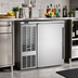 Thumbnail image #2 for 36-Inch One-Section Self-Contained Front-Vented Refrigerated Back Bar Cabinet with Solid Left-Hinged Door