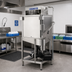 Thumbnail image #2 for Moyer Diebel MD2000LT Low-Temperature Chemical Sanitizing Door-Type Dishwasher, Straight-Thru, 40 Racks/Hour
