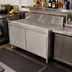 Thumbnail image #3 for Perlick Top Shelf 48-Inch Full-Depth Underbar Storage Cabinet with Drainboard Top and 6-Inch Backsplash
