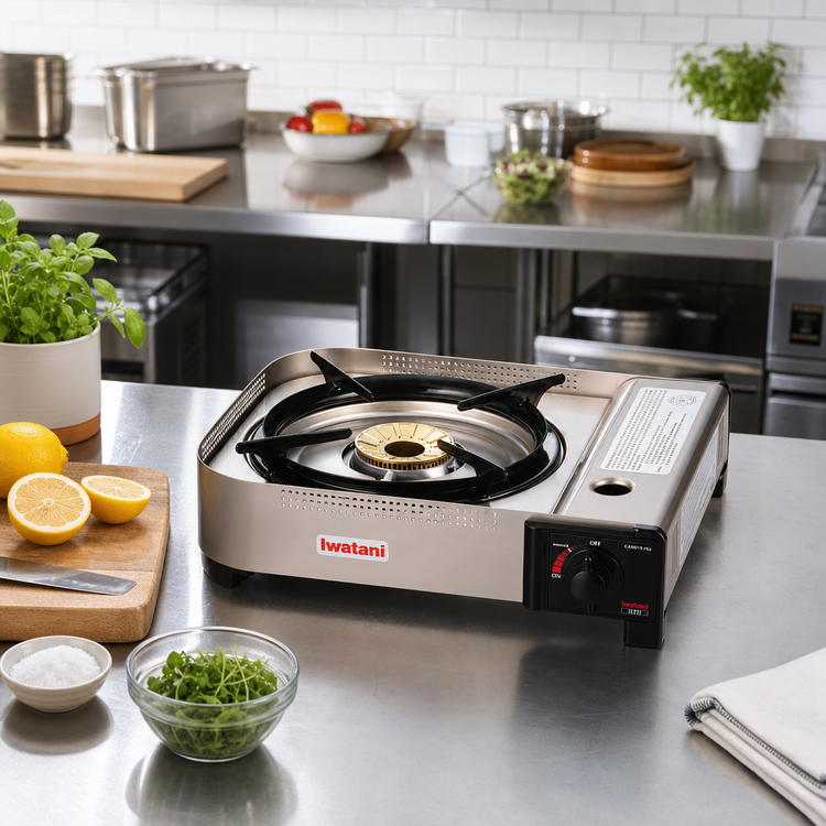 Product image #2 for Cal-Mil Aspen Countertop Butane Stove, 15,000 BTU