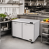 Thumbnail image #2 for Kool-It Signature 48-Inch Two-Section Undercounter Freezer, 13.1 Cu. Ft., Solid Doors