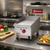 Thumbnail image #2 for Omcan USA Countertop Gas Griddle with 15-Inch x 20-Inch Cooking Area, 30,000 BTU