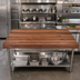 Thumbnail image #2 for Boos Block Full-Length Edge-Grain American Black Walnut Kitchen Countertop, 84 x 36 x 3 Inches, Varnique Finish