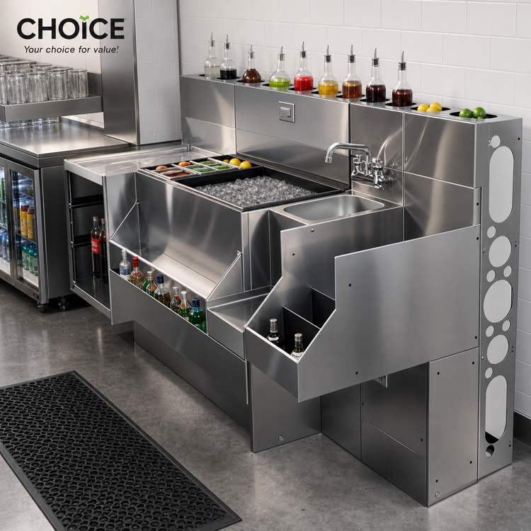 Product image #2 for CHOICE 41-Inch High Modular Bar Die for Underbar Equipment