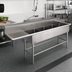 Thumbnail image #2 for John Boos Pro-Bowl 4-Compartment Sink with 30-Inch Left Drainboard, 20 x 20 x 14-Inch Bowls, 16-Gauge Stainless Steel