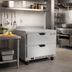 Thumbnail image #2 for Beverage-Air 36-Inch 2-Drawer Worktop Freezer, 8.69 Cu. Ft., Stainless Steel, Rear-Mounted Self-Contained R290