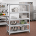 Thumbnail image #3 for Camshelving Premium 18 x 36 Inch 4-Shelf Vented and Solid Polymer Shelf Kit