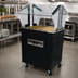 Thumbnail image #2 for Advance Tabco Triumph Supreme Portable Electric Hot Food Buffet Table with 2 Open Wells and Double-Sided Sneeze Guard