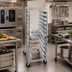 Thumbnail image #2 for Channel Lifetime Tough STPR-36 Extra Heavy-Duty 12 x 20 Steam Table Pan Rack with 5-Inch Casters