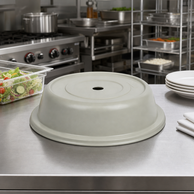 Product image #3 for Cambro Versa Camcover 9-5/16-Inch Round Fiberglass Plate Cover