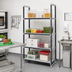 Thumbnail image #2 for Cambro Camshelving Elements XTRA 4-Shelf Solid Stationary Starter Unit, 48-Inch Wide x 21-Inch Deep x 72-Inch High, Speckled Gray