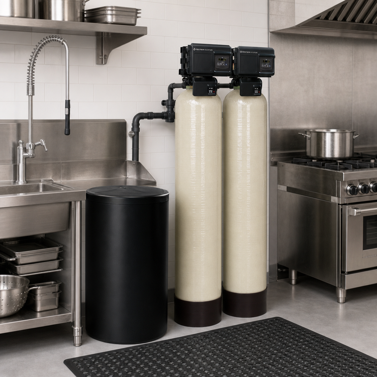 Product image #2 for Everpure CES-2900E-120-DP Duplex Parallel Water Conditioner, 120,000 Grain Capacity, 2-Inch Ports