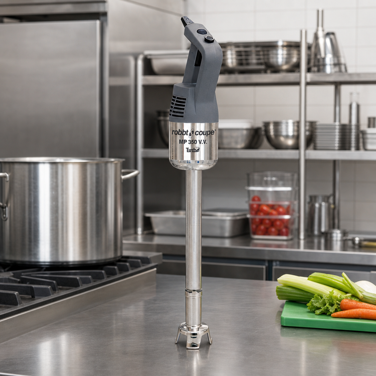 Product image #2 for Robot Coupe MP350VV Commercial Handheld Power Mixer / Immersion Blender with 14-Inch Stainless Steel Shaft