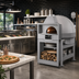 Thumbnail image #2 for Marra Forni Enclosed Facade 43.3-Inch Wood-Fired Brick Pizza Oven with Stand