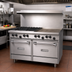 Thumbnail image #2 for Garland US Range U-Series 48-Inch Gas Restaurant Range with 48-Inch Griddle and 2 Space-Saver Ovens