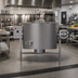 Thumbnail image #2 for AccuTemp Edge Series 30-Gallon Self-Contained Gas Tilting Steam Kettle with Full Jacket and 316 Stainless Steel Liner