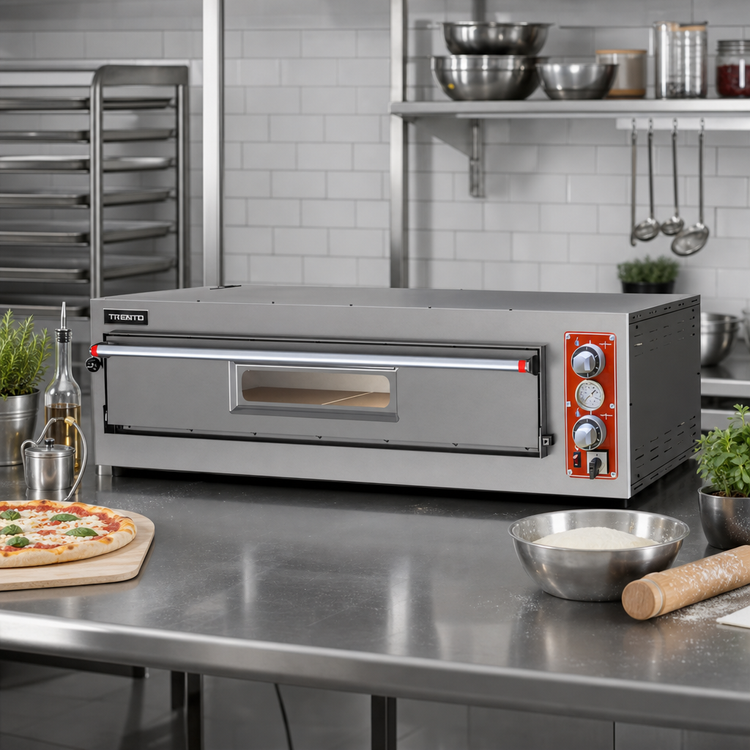 Product image #2 for Trento Entry Max Series 39-Inch Single-Chamber Electric Deck Pizza Oven