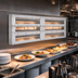 Thumbnail image #2 for Hatco Glo-Ray® GRAHL-60 60-Inch Lighted Infrared Strip Heater, Aluminum