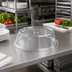 Thumbnail image #2 for Carlisle Round Clear Polycarbonate Plate Cover for 10-1/2