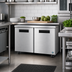 Thumbnail image #2 for Hoshizaki Steelheart UR48B 48-Inch Two-Section Undercounter Refrigerator