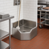 Thumbnail image #2 for Eagle Corner Floor-Mounted Mop Sink with Drop Edge, 24