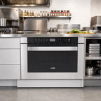 Thumbnail image #2 for Koolmore KM-MD-1SS Built-In Stainless Steel Microwave Drawer, 1.2 Cu. Ft., 1000W, 10 Power Levels