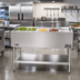 Thumbnail image #2 for Eagle Group SCP-3 Stationary Ice-Type Open Base Cold Pan Serving Counter, 48 Inch Wide