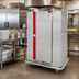 Thumbnail image #2 for Classic Carter Mobile Insulated Single-Door Banquet Cabinet for 144 Covered Plates