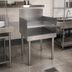 Thumbnail image #2 for Glastender Recessed Drainboard, Free Standing, 24 x 24 Inches, No Speed Rail Profile