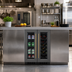 Thumbnail image #3 for KoolMore 24-Inch Dual Zone Panel-Ready French Door Under-Counter Wine Cooler