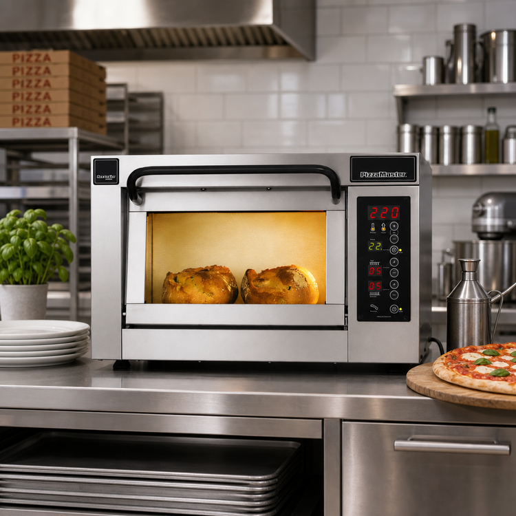 Product image #2 for PizzaMaster PM 401ED-1 Countertop Electric Stone Hearth Pizza Oven, Single Chamber
