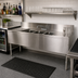 Thumbnail image #2 for Advance Tabco Prestige 3-Compartment Underbar Sink Unit with Dual Drainboards and Deck-Mount Faucet, 60 Inch