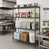 Thumbnail image #2 for Metro Super Erecta Convenience Pak Stationary Wire Shelving Unit, 36