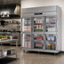 Thumbnail image #3 for Victory UltraSpec 3-Section Glass Half-Door Reach-In Freezer, Self-Contained, Top-Mounted