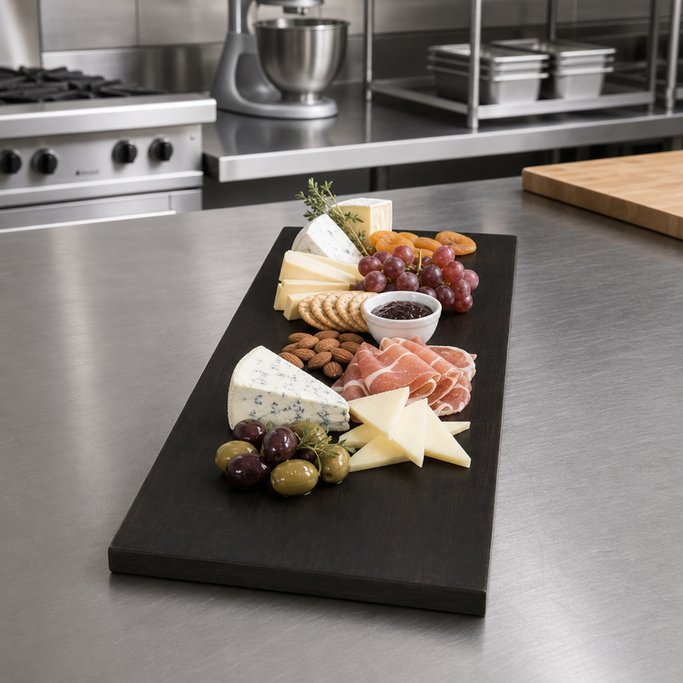 Product image #3 for American Metalcraft Upton Collection 24-Inch Espresso Wood Serving Platter