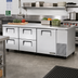 Thumbnail image #2 for True 93-1/4-Inch Stainless Steel Deep Undercounter Refrigerator with 1 Door and 4 Drawers, Side-Mounted Self-Contained Refrigeration
