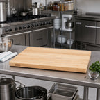 Thumbnail image #2 for John Boos Boos Block KCT4227-V Edge Grain Maple Kitchen Countertop, 42 x 27 x 1-1/2 Inches, Varnique Finish, Flat Top