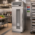 Thumbnail image #2 for Turbo Air PRO Series Roll-Thru Heated Holding Cabinet with Glass Doors, 1 Section, 44 Cu. Ft.