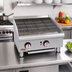 Thumbnail image #2 for APW Wyott Workline GCRB-24S Countertop Gas CharRock Broiler, 24 Inch, 60,000 BTU