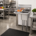 Thumbnail image #2 for KoolMore 1-Compartment Commercial Stainless Steel Sink with Left Drainboard, Backsplash, and Faucet Holes